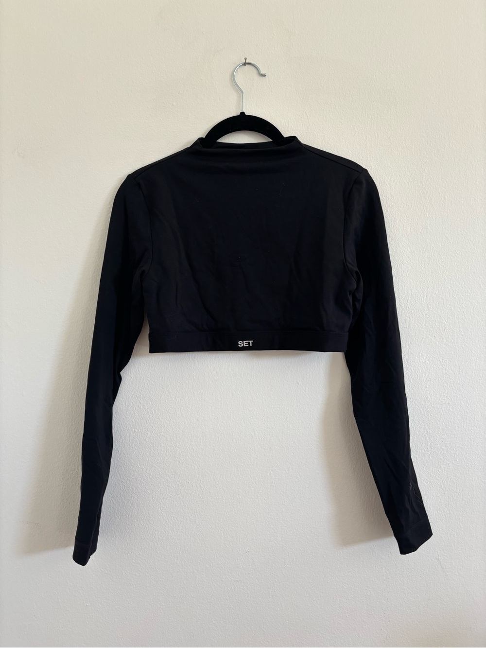 Set Active Long Sleeve Cropped Top